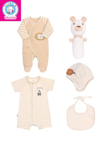  Quà tặng đầy tháng màu tự nhiên cao cấp GIFT1419 - BabyOne 