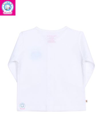  Áo Cài Giữa Trắng Tay Dài - AL0005 