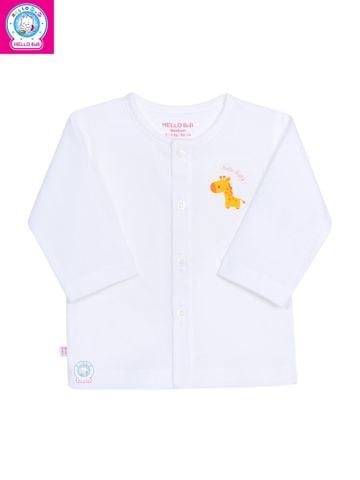  Áo Cài Giữa Trắng Tay Dài - AL0005 