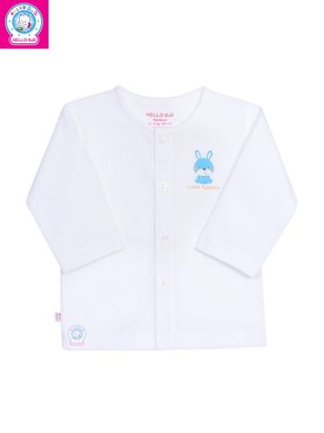  Áo Cài Giữa Trắng Tay Dài - AL0005 