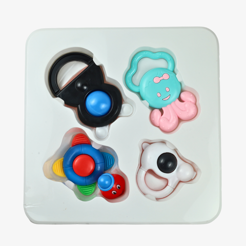  Hộp lục lạc 4 món con vật HT7560 