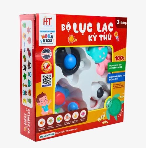  Hộp lục lạc 4 món con vật HT7560 