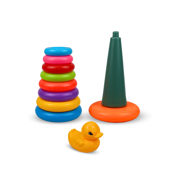  Đồ chơi xếp tháp vòng Vịt HT720 