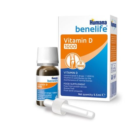  Thực phẩm chức năng Humana Vitamin D 1000 5.5ml FS 