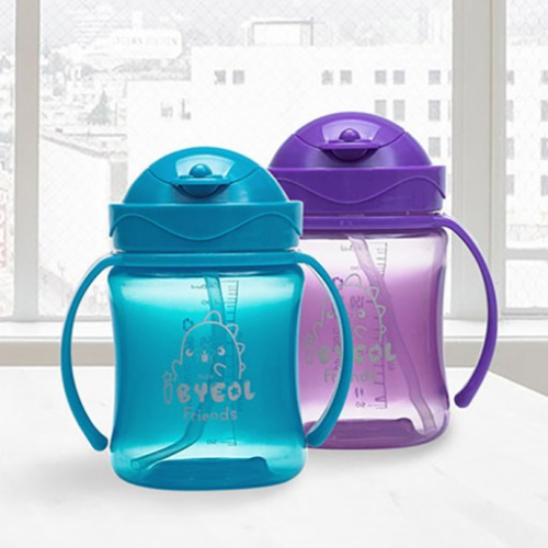  Bình nước ống hút I-byeol Friends Flip 250ml 