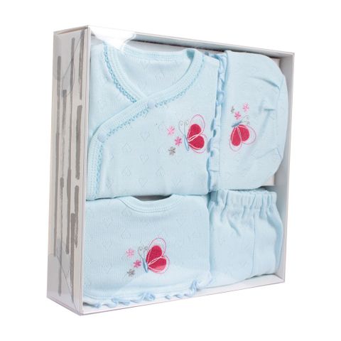  Quà vuông 4 món màu bé gái GIFT1019 - HELLO BnB 
