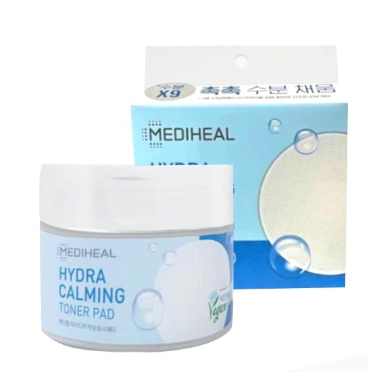  Toner pad Mediheal Hydra giúp làm mịn da, cấp ẩm cho da (90 miếng/hộp) 
