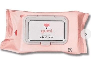  Khăn ướt không mùi Gumikid (100 tờ/gói) 