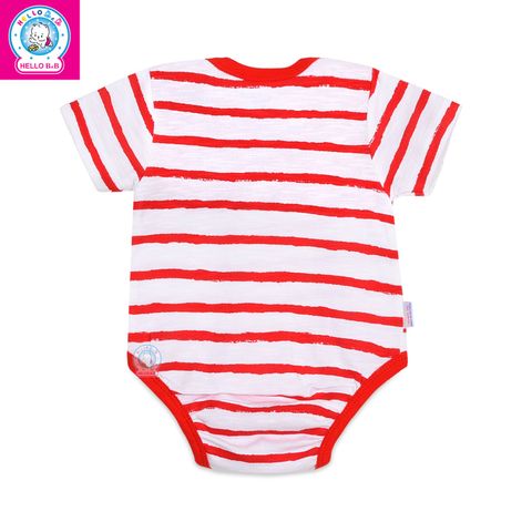  Liền quần ngắn sọc cổ đắp 1452 