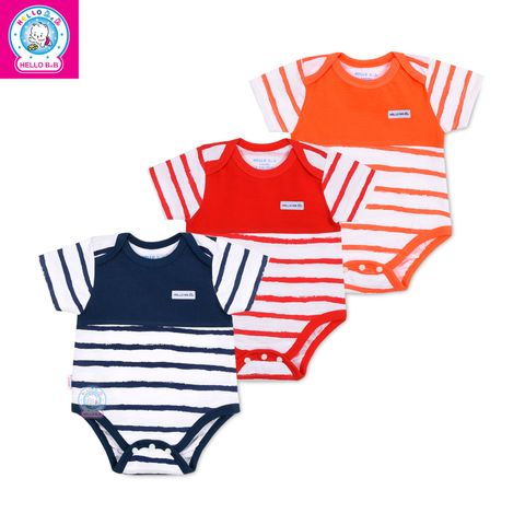  Liền quần ngắn sọc cổ đắp 1452 