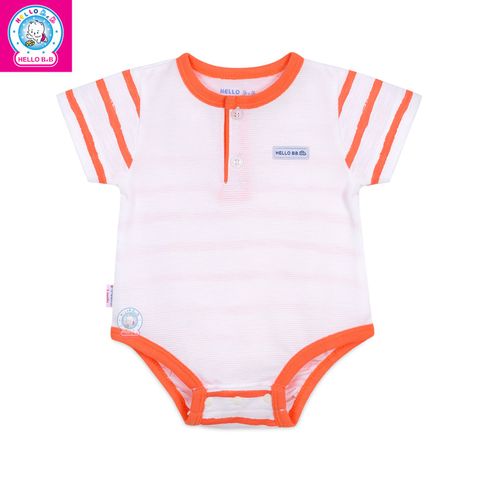  Liền quần ngắn sọc cổ trụ 1453 