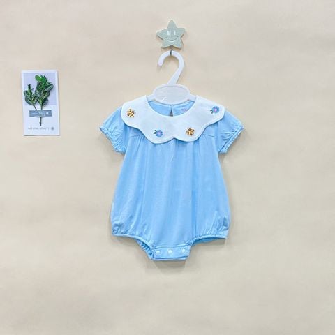  Áo body bé gái cổ hoa xinh LQ1703 - HELLO BnB 