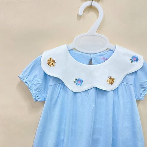  Áo body bé gái cổ hoa xinh 1703 - HELLO BnB 