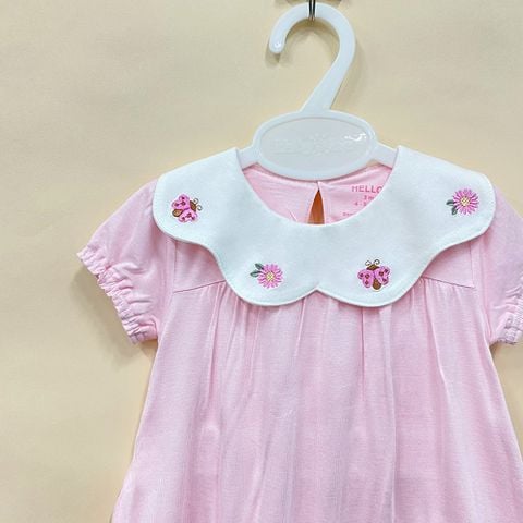  Áo body bé gái cổ hoa xinh 1703 - HELLO BnB 
