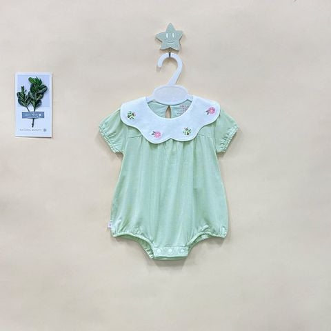  Áo body bé gái cổ hoa xinh 1703 - HELLO BnB 