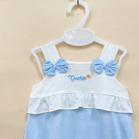  Áo body bé gái 2 dây đính nơ 1708 - HELLO BnB 