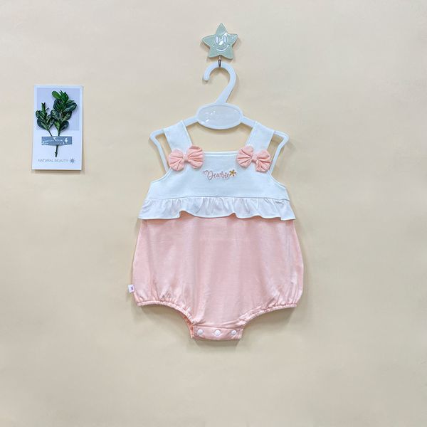  Áo body bé gái 2 dây đính nơ 1708 - HELLO BnB 