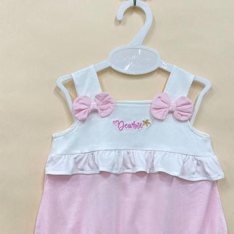  Áo body bé gái 2 dây đính nơ 1708 - HELLO BnB 