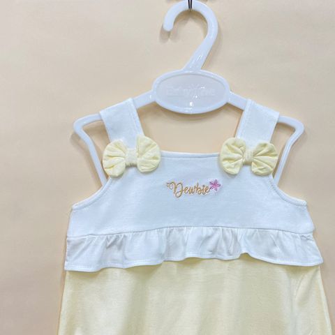  Áo body bé gái 2 dây đính nơ 1708 - HELLO BnB 