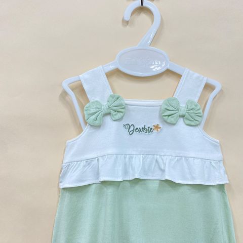  Áo body bé gái 2 dây đính nơ 1708 - HELLO BnB 