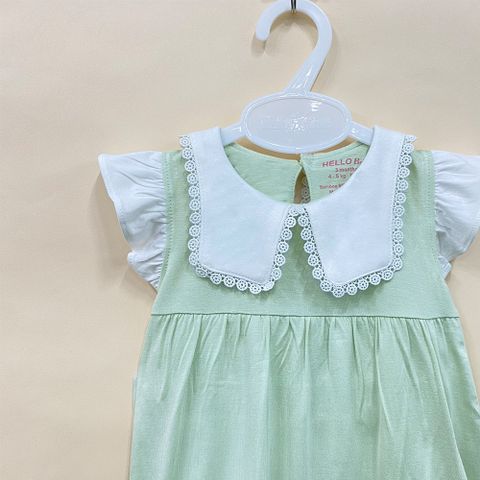  Áo body bé gái bâu vuông 1710 - HELLO BnB 