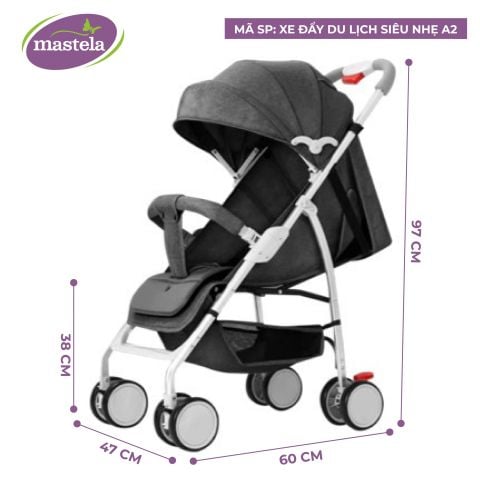  Xe đẩy xoay 360 độ Mastela 