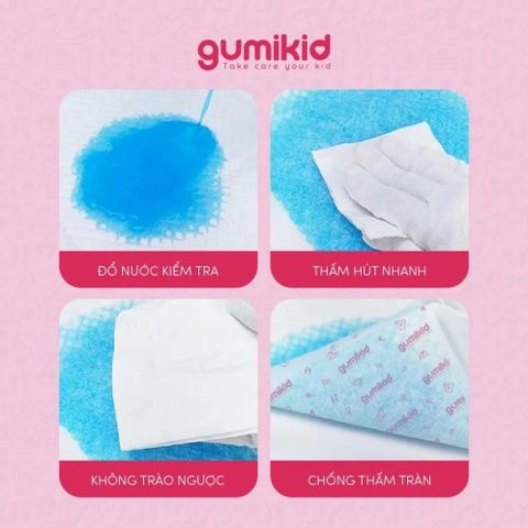  Gói tấm lót su GumiKid (30 miếng/gói) 