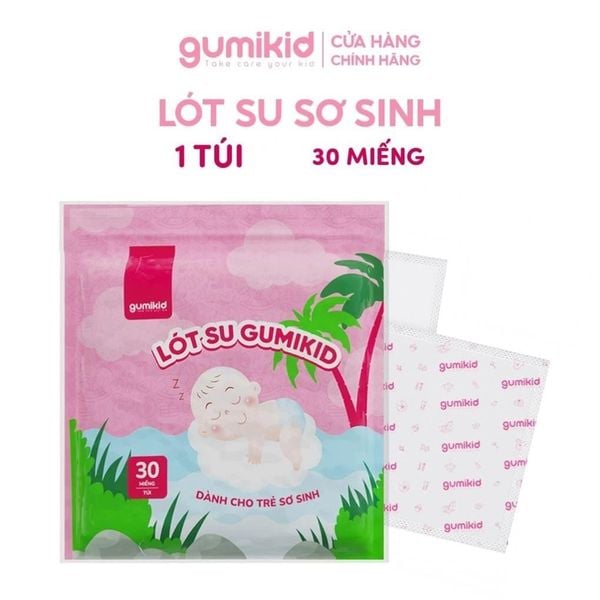  Gói tấm lót su GumiKid (30 miếng/gói) 