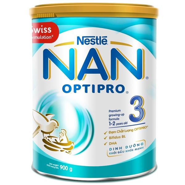  Sữa bột Nan Optipro số 3 900g (1-2 tuổi) 