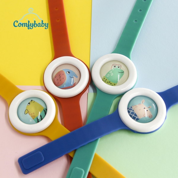  Đồng hồ chống muỗi cho bé hương tinh dầu tự nhiên 