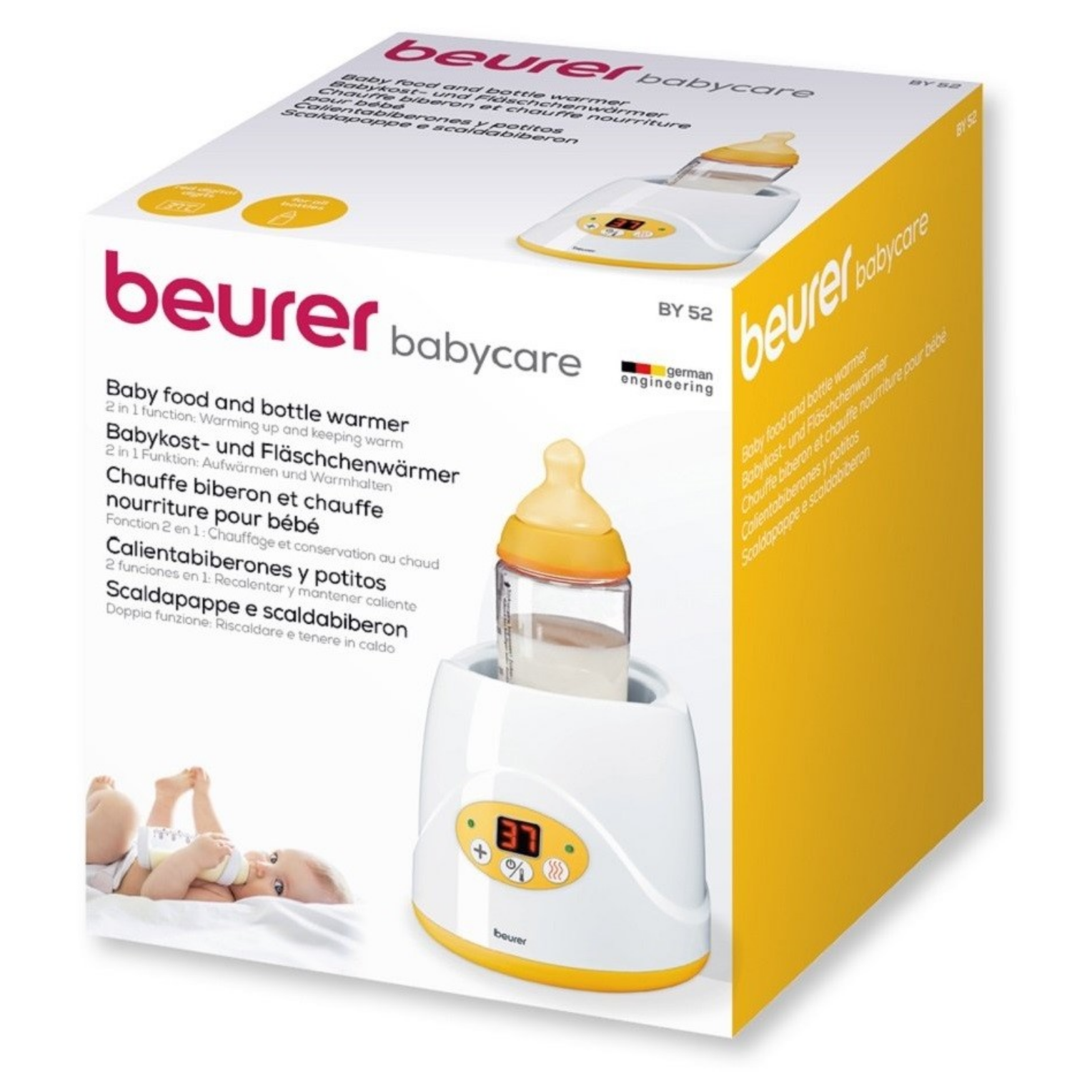  Máy ủ ấm bình sữa, thức ăn cho bé Beurer BY52 