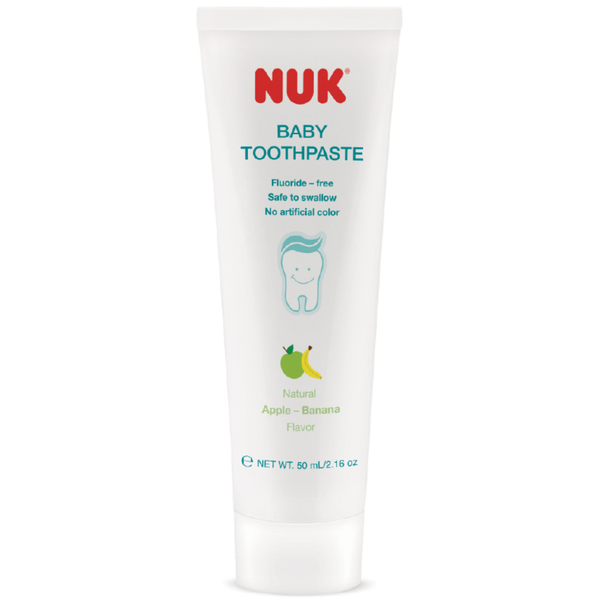  Kem đánh răng trẻ em không flouride NUK 3-36 tháng (50ml) 