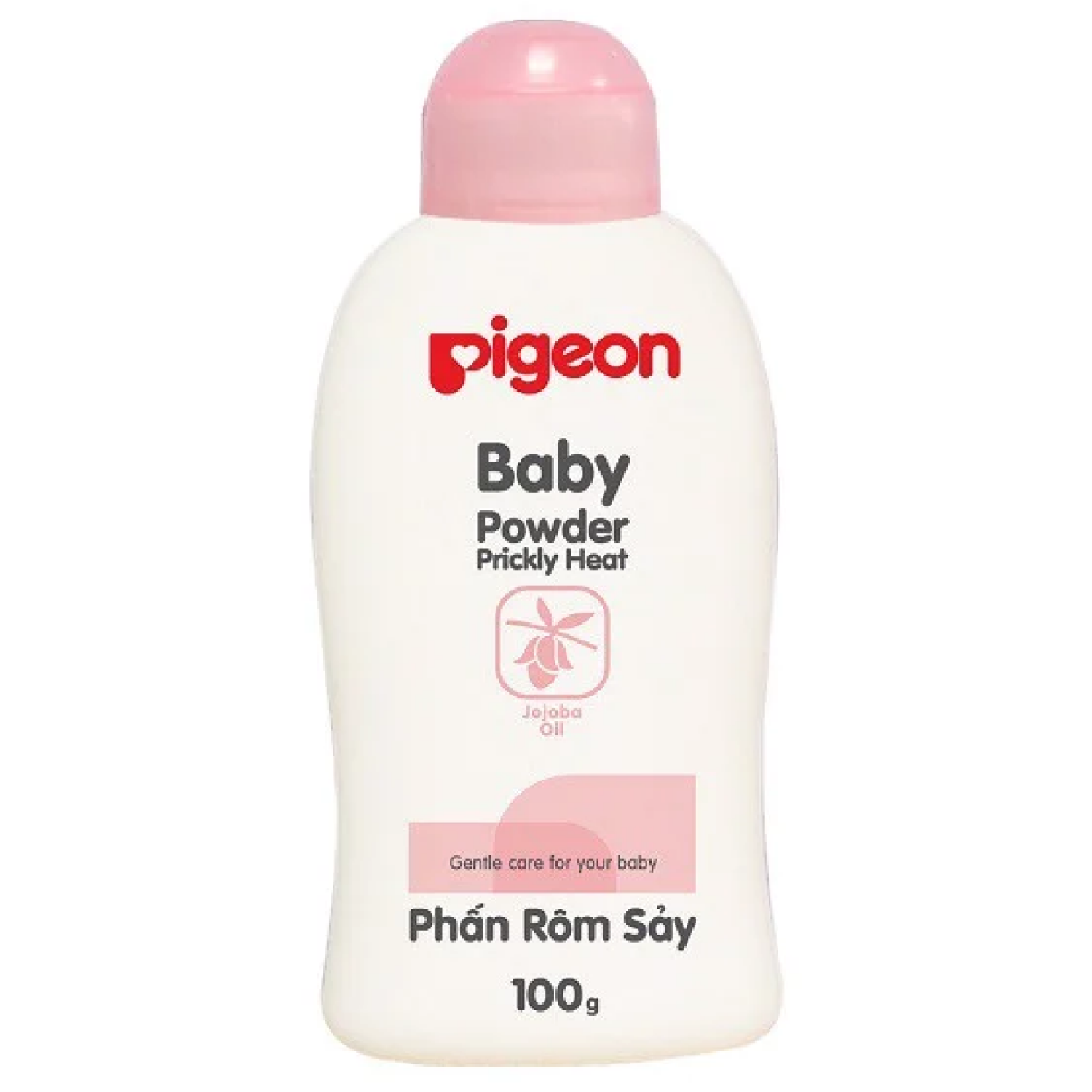  Phấn rôm sảy Pigeon nắp màu 100g 