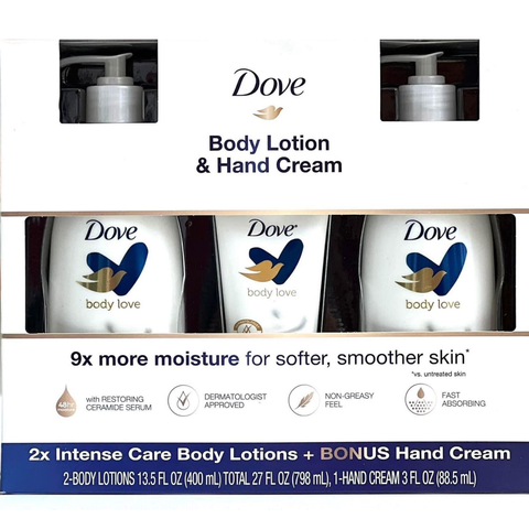  Kem dưỡng thể & kem dưỡng da tay Dove 