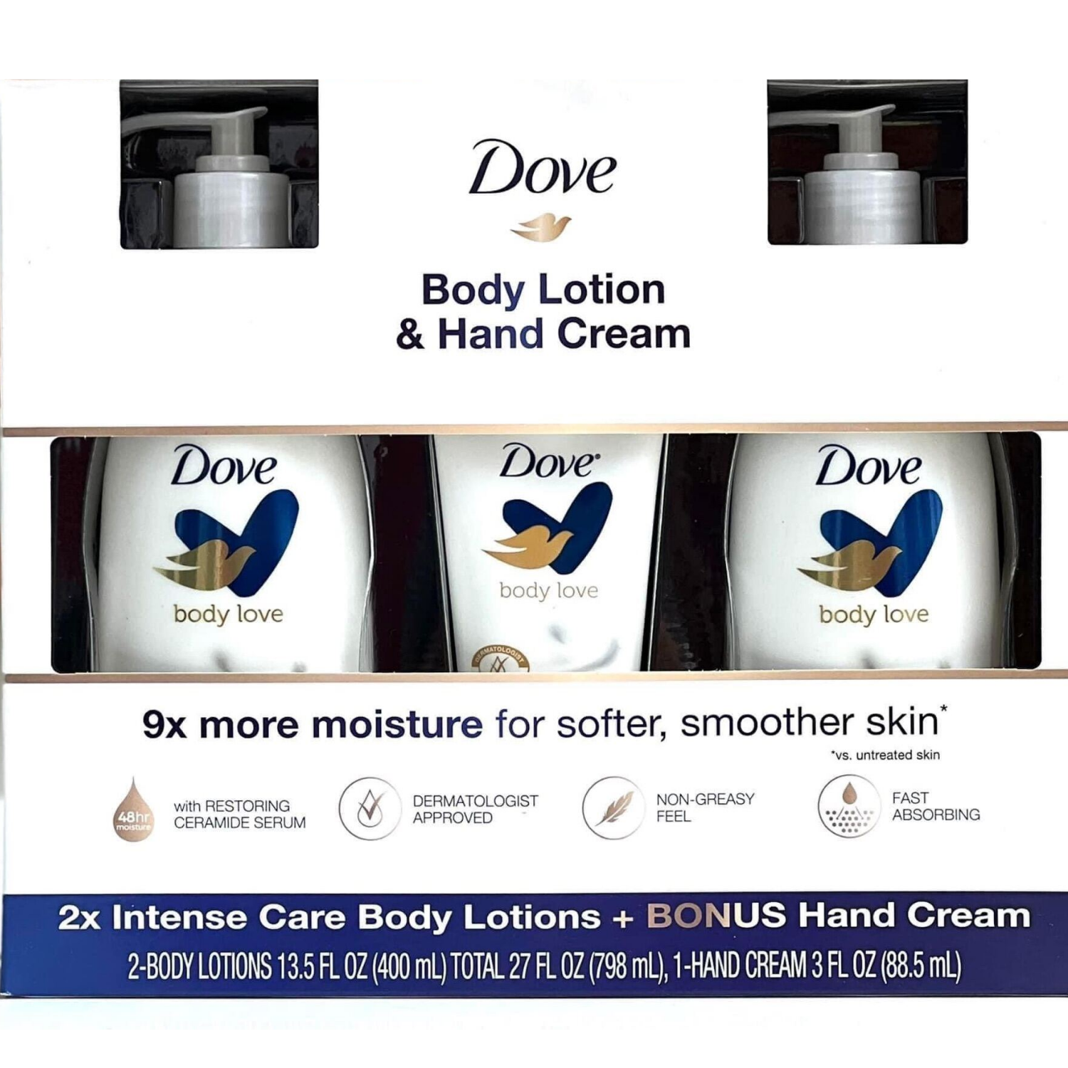  Kem dưỡng thể & kem dưỡng da tay Dove 