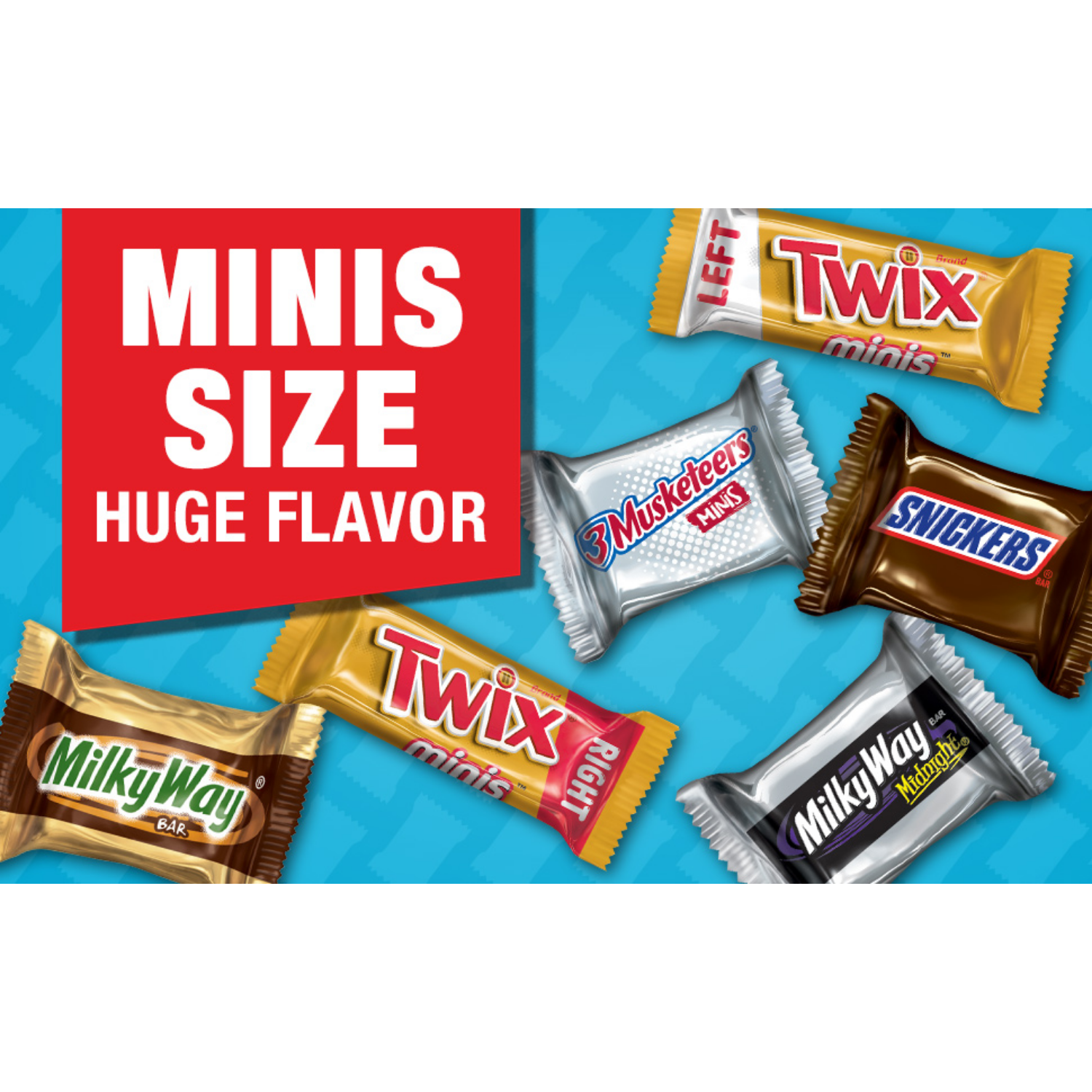  Kẹo Chocolates Minis Value pack ( 240 viên ) 