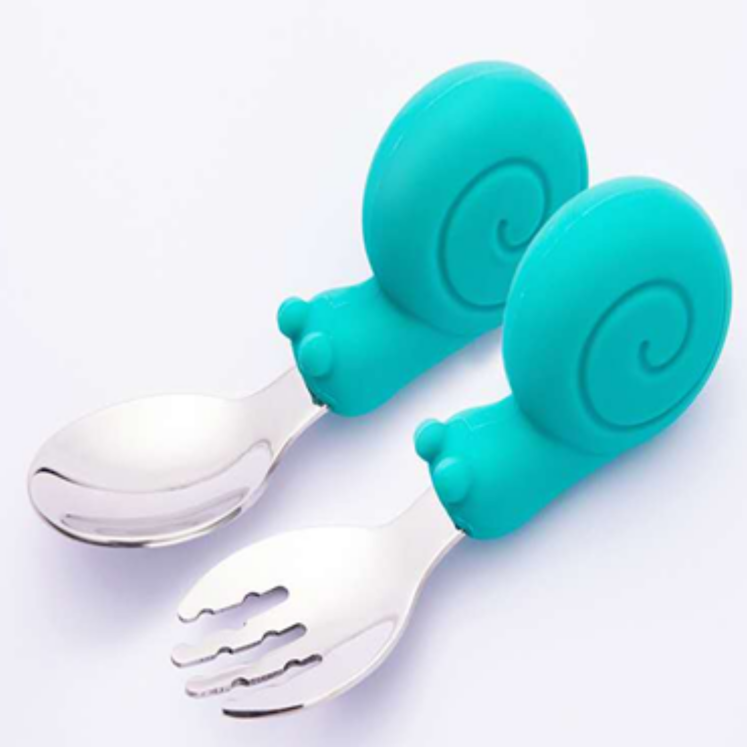 Bộ muỗng nĩa ốc sên cho bé Yookidoo 
