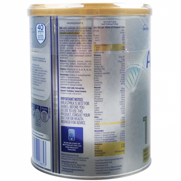  Sữa bột Aptamil Úc số 1 Profutura 900g 