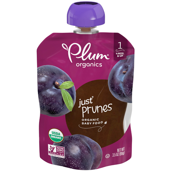  Plum Organics Stage 1 Just Prunes Baby Food 