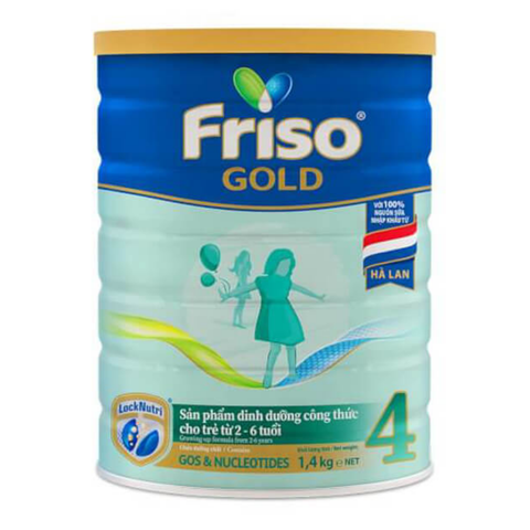  Sữa bột Friso Gold 4 1400g (2-6 tuổi) 