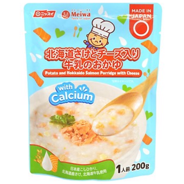  Cháo tươi Meiwa vị khoai tây, Cá hồi Hokkaido, Phô mai 