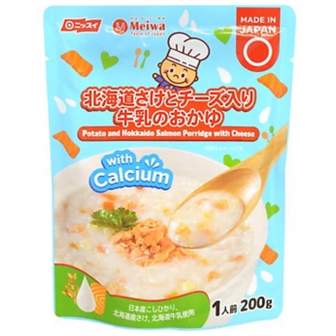  Cháo tươi Meiwa vị khoai tây, Cá hồi Hokkaido, Phô mai 