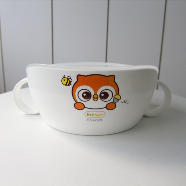  Bát ăn cho bé có nắp đậy Edison (size to) 