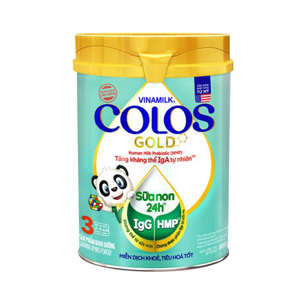  Sữa bột Vinamilk Colos Gold số 3 800g (2-6 tuổi) 