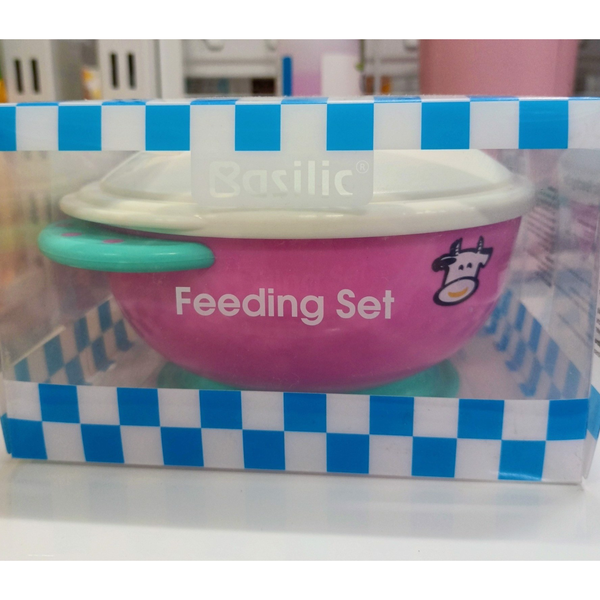  Bát ăn an toàn có nắp đậy Basilic D096 