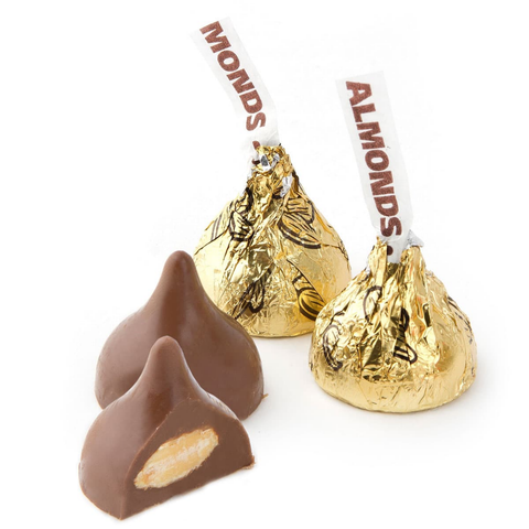  Kẹo Hershey's Kisses Almond Chocolate Candy 283g 