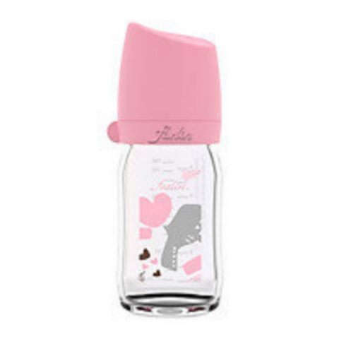  Bình sữa Farlin thủy tinh cổ rộng 160ml AB-32009 