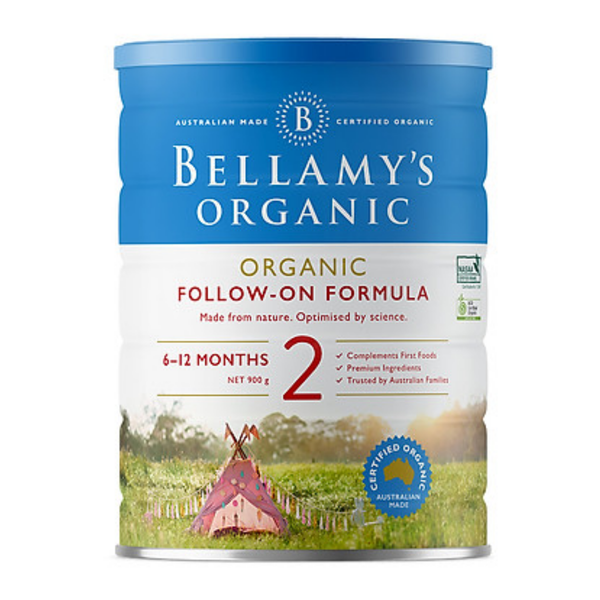  Sữa bột Bellamy's Organic số 2 900g (6-12 tháng) 