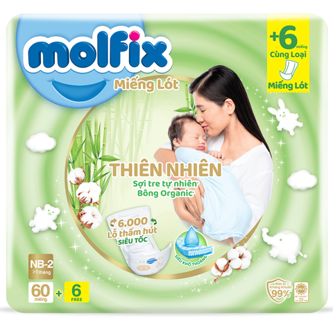  Miếng lót Molfix NB2 (60+6) 