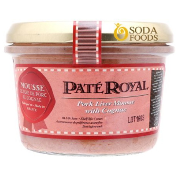  Pate Royal gan lợn vị cognac 180g 